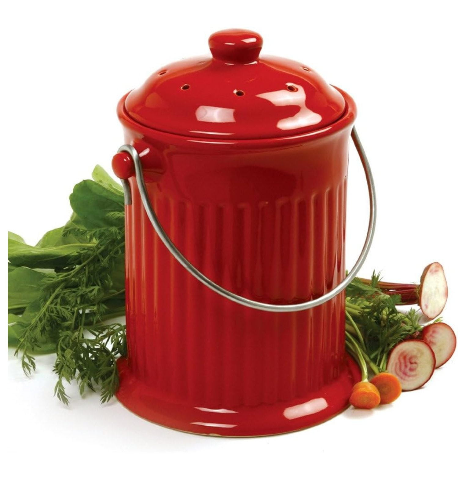 Garden|Composters|Outdoor Blinds & Shades-Enjoy Free Delivery Plus Savings 4 Red 93R 1 Gallon Ceramic Compost Keeper 80b82235 e6c7 4ba2 af41 2cf4ae05988e.bf77f89424a407559f226fa14f01b0b6 - leafgardenservices.co.uk